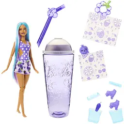 Лялька Barbie Pop Reveal Fruit Series Виноградна содова (HNW44) - мініатюра 2