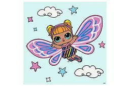 Набір для розпису за номерами 40x40 см "L.O.L. Fairies Flutterstar" Ideyka