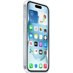 Чохол Clear Case with MagSafe для Apple iPhone 15 Transparent AA [92696] - мініатюра 2