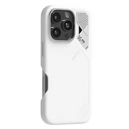 Чохол з екошкіри Aulumu A16 Vegan Leather Case White для iPhone 16 Pro - мініатюра 3