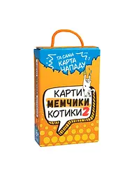 Настільна гра - Strateg Карти мемчики та котики Strateg 30927 ЦБ-00224405