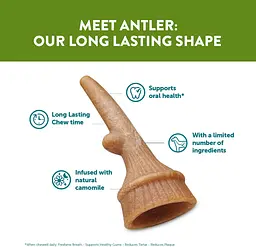 Натуральні ласощі для собак WHIMZEES Antler L 6 шт. - мініатюра 4