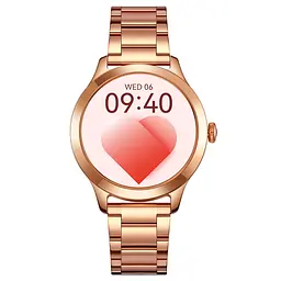 Смарт-годинник Skmei S241 сталевий ремінець Rose Gold, S241-SRG (16693)