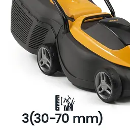 Stiga Газонокосарка акумуляторна Collector132eKit 20В 4А·рік 30см 30л 30-70мм ЗП 8.79кг - мініатюра 5