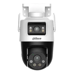 IP PTZ-відеокамера з WiFi 6 5Mp+5Mp Dahua DH-P5D-5F-PV f=2.8mm+6mm, ІЧ+LED, з мікрофоном (99-00022237) - мініатюра 3