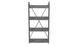 Етажерка 4/60 Ferrum-decor Серії Коннект 120x60x28 сірий ДСП Бетон 16мм (FRD-105547) - мініатюра 6