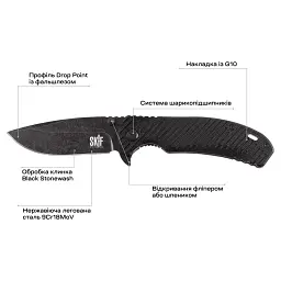 Ніж Skif Sturdy II BSW Black - мініатюра 7