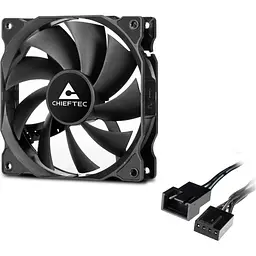 Кулер до корпусу Chieftec ZF-1225PWM - мініатюра 3