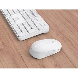 Клавіатура та миша MiiiW Wireless Silent Combo MWWC01 White [62993] - мініатюра 3