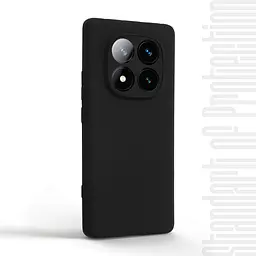 Чехол-накладка для смартфона Xiaomi Redmi Note 14 Pro 5G Poco X7 5G, противоударный, силиконовый, термополиуретановый (ТПУ), с защитой камеры и корпуса, черный, защита всего корпуса, ArmorStandart (ARM79729) - мініатюра 2