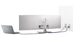 Монітор Dell 49" U4924DW IPS Black Curved (210-BGTX) - мініатюра 9