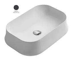 Умивальник Simas Sharp 60 см antracite matt Антрацит SH08