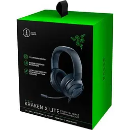 Навушники Razer Kraken X Lite (RZ04-02950100-R381/R3M1) - мініатюра 6
