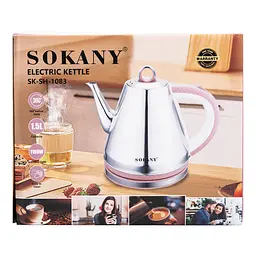 Електрочайник Sokany SK-SH-1083 на 1.5 л 1100 Вт Sokany SK-SH-1083 - мініатюра 9