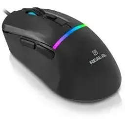 Комп'ютерна мишка Real-El RM-530 USB Black (EL123200053)