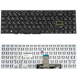 Клавіатура для ноутбука ASUS (X521 series) rus чорний без фрейма