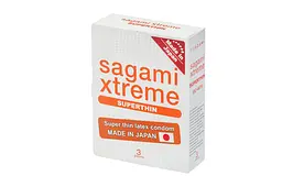 Упаковка 3шт Sagami Xtreme Superthin