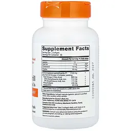 Риб'ячий жир з криля з DHA і EPA Doctor's Best Enhanced Krill 1720 мг 60 капсул (DRB-00234) - мініатюра 2