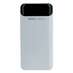 Універсальний мобільний акумулятор Remax Lesu RPP-103 30000 mAh (Білий)