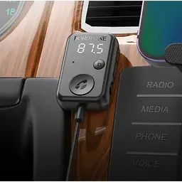 Автомобільний FM модулятор трансмітер з Bluetooth в машину V5.3 Borofone BC49 June USB - мініатюра 7