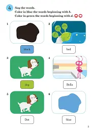 Ladybird Readers Starter A Ted in Bed Activity Book - мініатюра 5