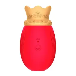 Вакуумний стимулятор клітора Unihorn Queen Red (червоний) - мініатюра 2