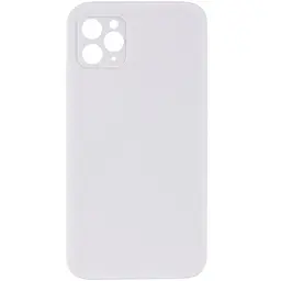 Чохол Silk Square Full Camera Protective (AA) NO LOGO для Apple iPhone 11 Pro Max (6.5") Білий / White