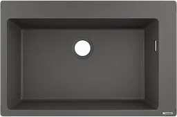 Кухонна мийка Hansgrohe S510-F660 Built-in sink 770x510 Stonegrey 43313290, Сірий