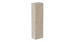 Пенал Анжело Ferrum-decor на 5 полиць із дверима 1900x500x380 ДСП Дуб Сан-Марино 16 мм (FRD-104943)