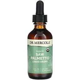 Харчова добавка Dr. Mercola Saw Palmetto краплі 60 мл