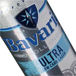 Пиво Bavaria Ultra Low Carb Lager 0.5 л з/б - мініатюра 4