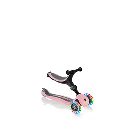 Самокат Globber Go up foldable plus lights, пастельно-рожевий (743-210) - мініатюра 11