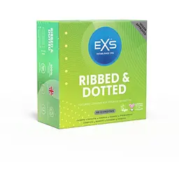 Презервативи EXS Ribbed And Dotted 48 шт 81240008086 104681