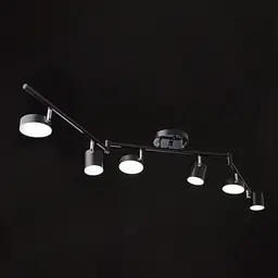 Світильник Brille спот HTL-215/6 LED 42W WW+NW+CW BK - мініатюра 6