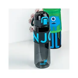 Пляшка для води Kite 680 мл чорно-блакитна (K25-1233-2) - мініатюра 7