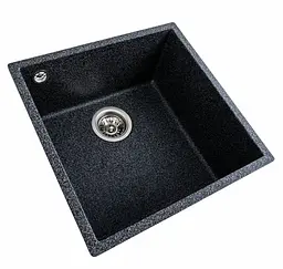 Кухонна мийка Platinum 4040 RUBA матовий Графіт (SP000040835) - мініатюра 7