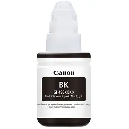 Чорнило Canon GI-490 Pixma G1400/G2400/G3400 (Black) 135мл (0663C001)