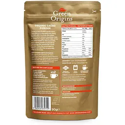 Какао-порошок Green Origins, органічний, 90 г - мініатюра 2