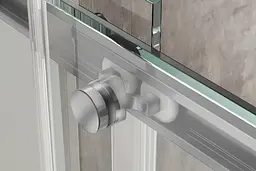 Душова кабіна без піддону Koer SR SC03-90x90x200-TR-01 прозоре скло Easy Clean 6 мм, хром KR5356, Універсальна, прозорий, хром - мініатюра 7