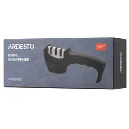 Точило для ножів Ardesto Gemini, 20.5x5.5x7.5см, чорний (AR1920BS) - мініатюра 5