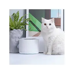 Розумна поїлка дозатор води для тварин Youpin Furrytail Clear Drinking Fountain White XCD1201801 US Plug - мініатюра 3