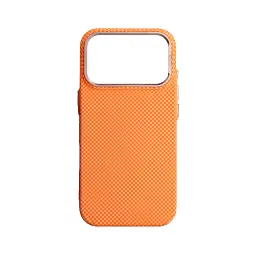 Чохол ArmorStandart LikeCarbon2 SE MagCase для Apple iPhone 17 Pro Kevlar Orange Rose Gold