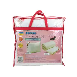 Ковдра демісезонна Руно Rose з волокном Rose 200х220 см біла - мініатюра 5