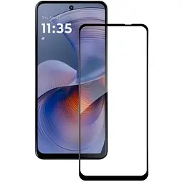 Скло захисне ACCLAB Full Glue Motorola G55 Black (1283126613210) - мініатюра 2