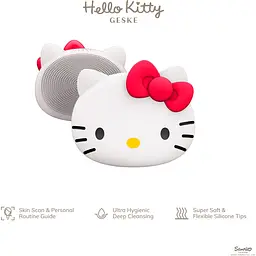 Щітка для обличчя GESKE Facial Brush З в 1 by Hello Kitty пудрова - мініатюра 2