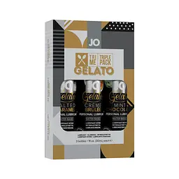 Подарунковий набір JO System Tri-Me Triple Pack Gelato оральних мастил, 3 х 30 мл - мініатюра 2