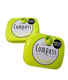 Льодяники Compass зі смаком зеленого яблука без цукру 14 г