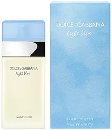 Оригінал Dolce & Gabbana Light Blue 50 мл Туалетна вода - мініатюра 2