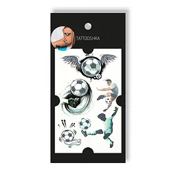 Тату Tattooshka Футбол EC-052 (5805800010854) shop (5805800010854) - мініатюра 1