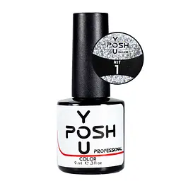 Гель-лак для нігтів світловідбиваючий YouPOSH De Luxe Hit 7 мл №1 Сріблястий